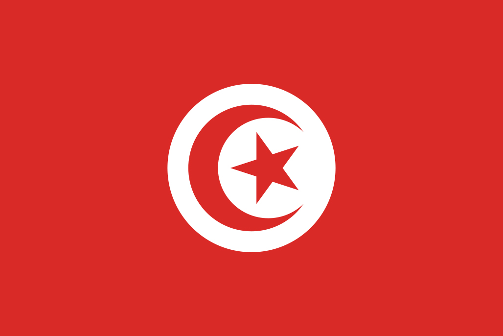 チュニジア共和国 | 地球にやさしい国旗・外国旗SHOP